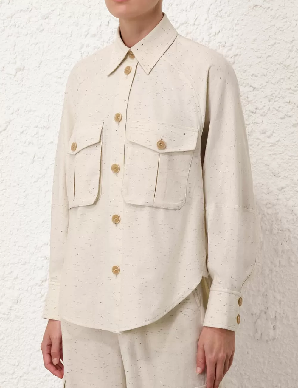 ZIMMERMANN Illustration Pocket Shirt