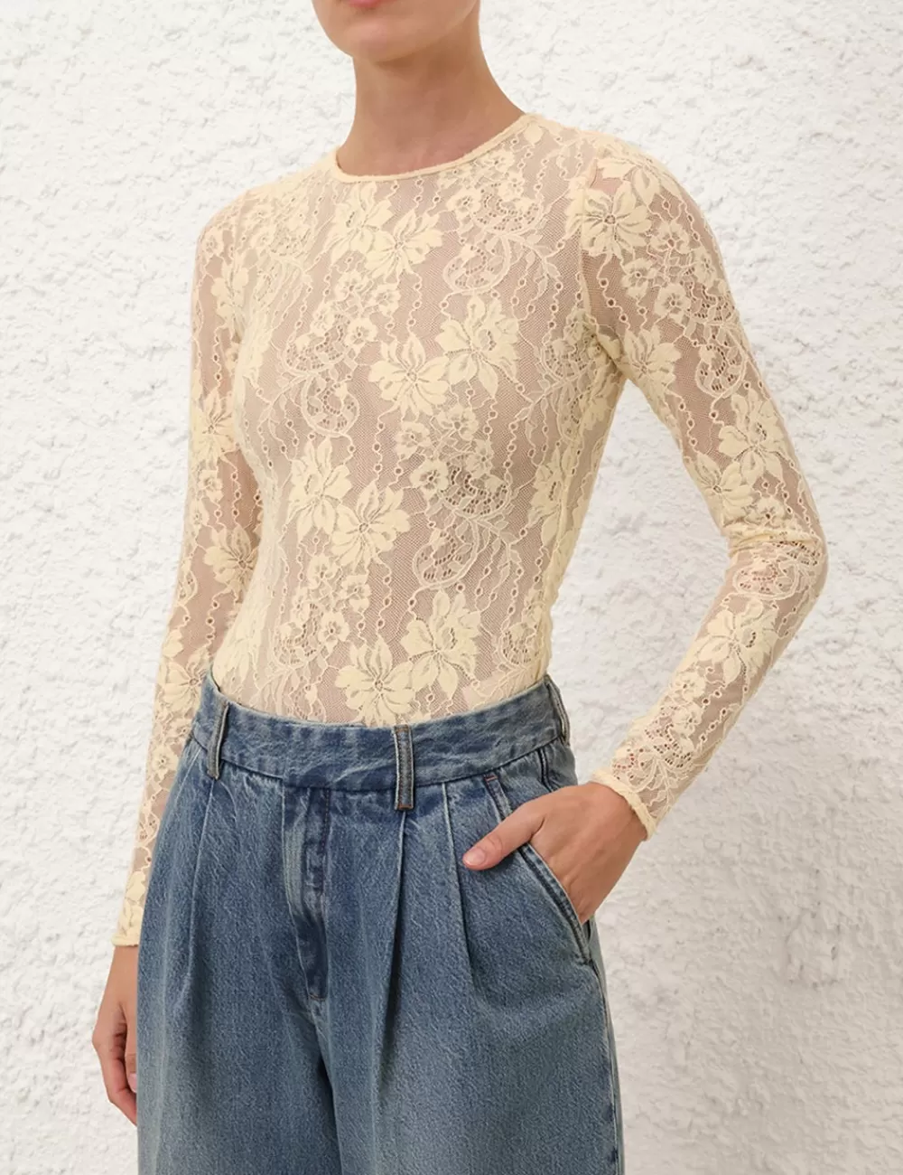 ZIMMERMANN Lace Bodysuit